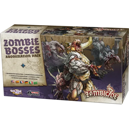 Spel: Zombicide Black Plague: Abomination Pack
Uitgever: CMON / Edge
Meertalige versie