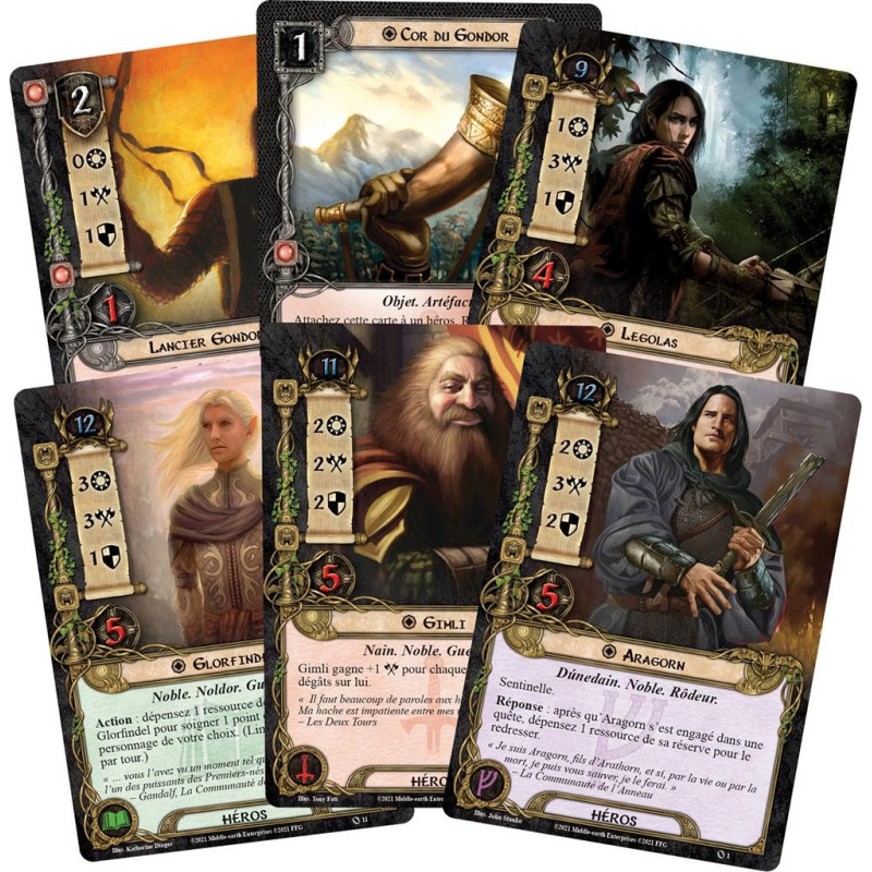 jeu : Le Seigneur des Anneaux JCE - Edition Révisée
éditeur : Fantasy Flight Games
version française