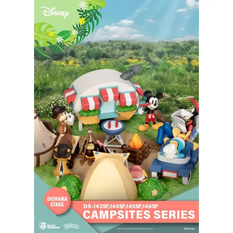 Disney diorama PVC D-Stage Campsite Series Mickey Mouse Special Edition 10 cm | 4711385241556