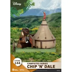 Disney diorama PVC D-Stage Campsite Series Chip & Dale 10 cm | 4711385240368