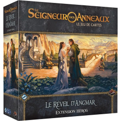 jeu : Le Seigneur des Anneaux JCE - Le Réveil d'Angmar - Extension Héros éditeur : Fantasy Flight Games version française