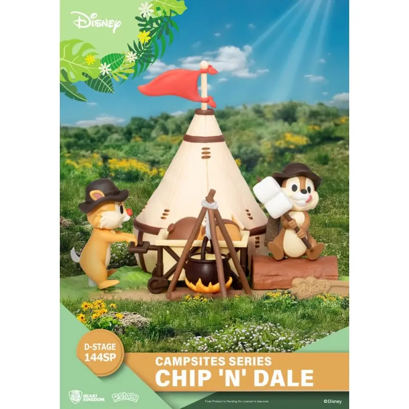 Disney diorama PVC D-Stage Campsite Series Chip & Dale Special Edition 10 cm | 4711385241563