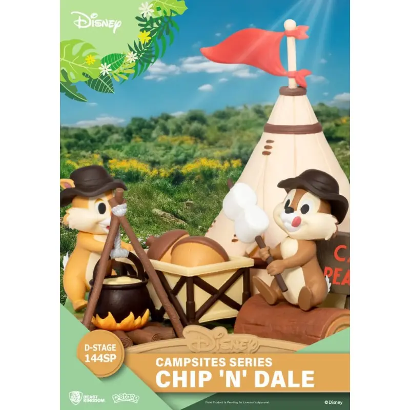 Disney diorama PVC D-Stage Campsite Series Chip & Dale Special Edition 10 cm | 4711385241563