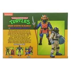 Tortues Ninja (Cartoon) pack 2 figurines Space Adventure & Samurai Turtles 18 cm       | 0634482543450