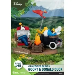 Disney diorama PVC D-Stage Campsite Series Goofy & Donald Duck 10 cm | 4711385240375