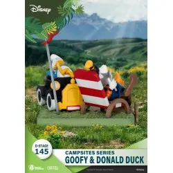 Disney diorama PVC D-Stage Campsite Series Goofy & Donald Duck 10 cm | 4711385240375