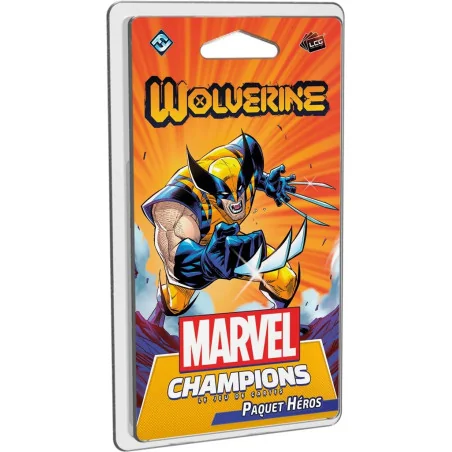jeu : Marvel Champions : Wolverine éditeur : Fantasy Flight Games version française