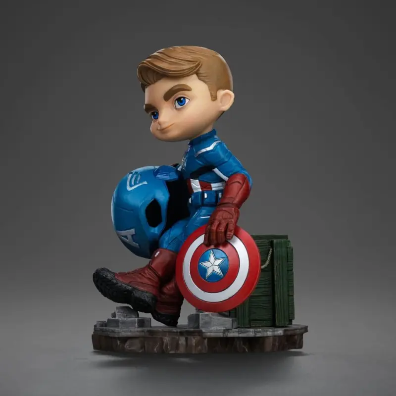 Avengers Infinity Saga figurine Mini Co. PVC Captain America 14 cm | 0618231956838