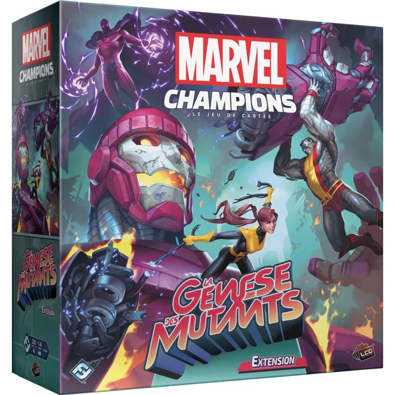 jeu : Marvel Champions : La genèse des mutants éditeur : Fantasy Flight Games version française