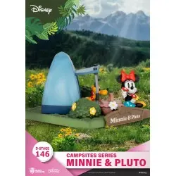 Disney diorama PVC D-Stage Campsite Series Mini & Pluto 10 cm | 4711385240382