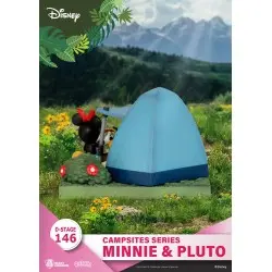 Disney diorama PVC D-Stage Campsite Series Mini & Pluto 10 cm | 4711385240382