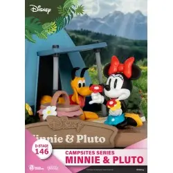 Disney diorama PVC D-Stage Campsite Series Mini & Pluto 10 cm | 4711385240382