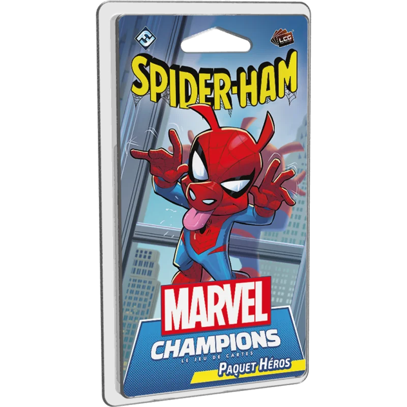 jeu : Marvel Champions : Spider-Ham éditeur : Fantasy Flight Games version française