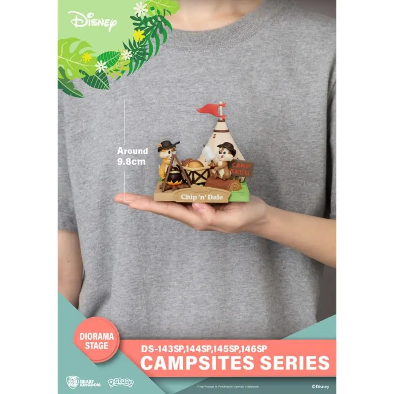 Disney diorama PVC D-Stage Campsite Series Mini & Pluto Special Edition 10 cm | 4711385241587