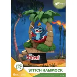 Lilo & Stitch diorama PVC D-Stage Stitch Hammock 13 cm | 4711385247855