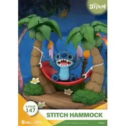 Lilo & Stitch diorama PVC D-Stage Stitch Hammock 13 cm | 4711385247855