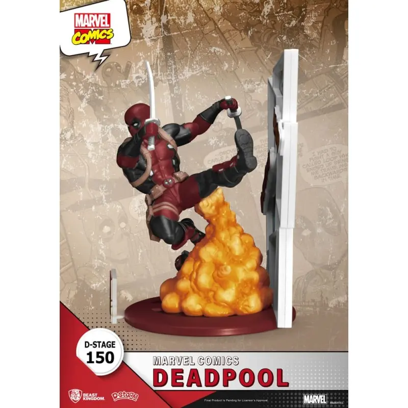 Marvel diorama PVC D-Stage Deadpool 16 cm | 4711385244656