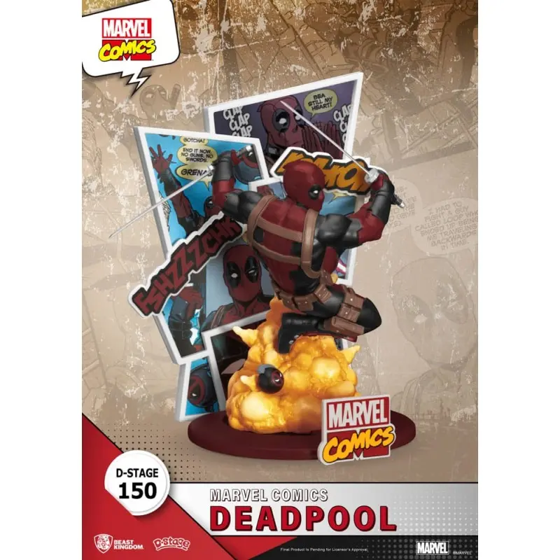 Marvel diorama PVC D-Stage Deadpool 16 cm | 4711385244656