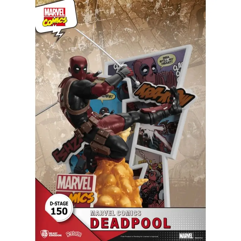 Marvel diorama PVC D-Stage Deadpool 16 cm | 4711385244656