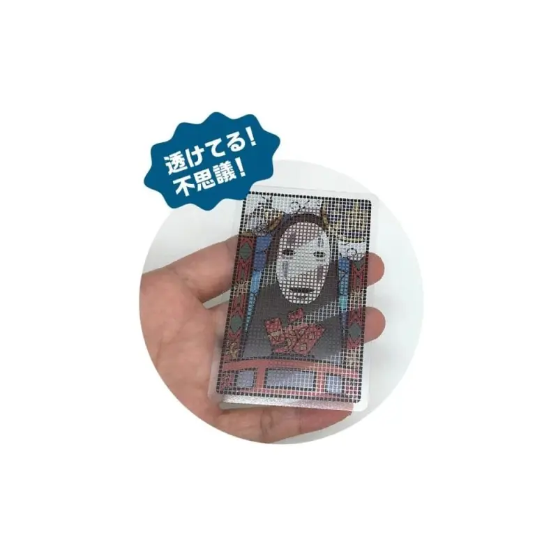 Le Voyage de Chihiro jeu de cartes à jouer Transparent | 4970381496036