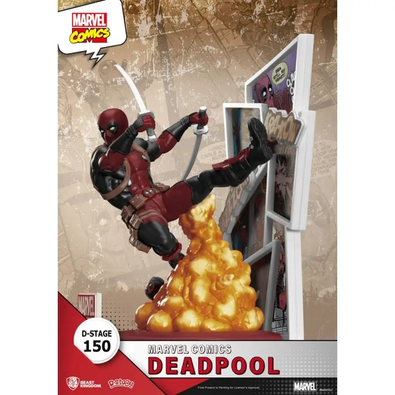 Marvel diorama PVC D-Stage Deadpool 16 cm | 4711385244656