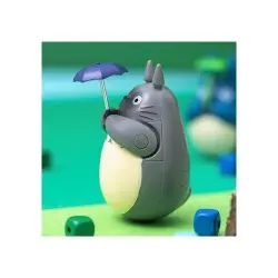 Mon voisin Totoro figurine culbuto Big Totoro with leaf 7 cm | 4970381496616