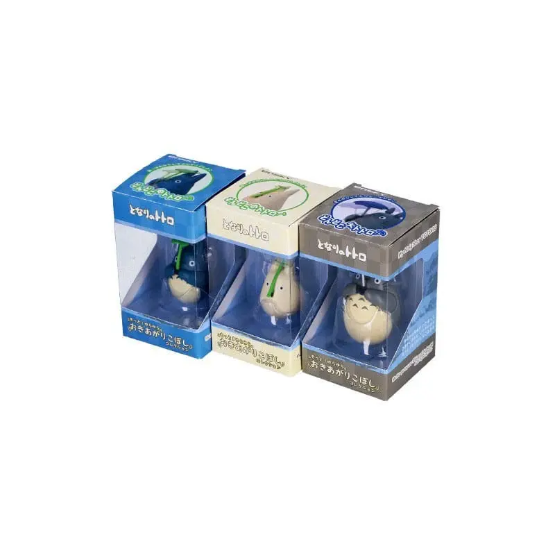 Mon voisin Totoro figurine culbuto Big Totoro with leaf 7 cm | 4970381496616