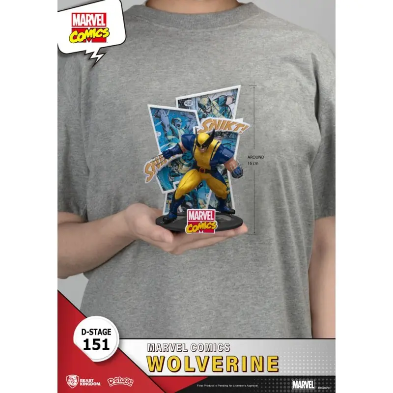 Marvel diorama PVC D-Stage Wolverine 16 cm | 4711385244663