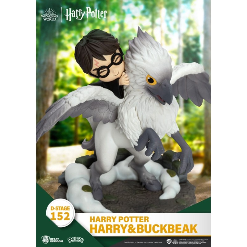 Harry Potter diorama PVC D-Stage Harry & Buckbeak 16 cm