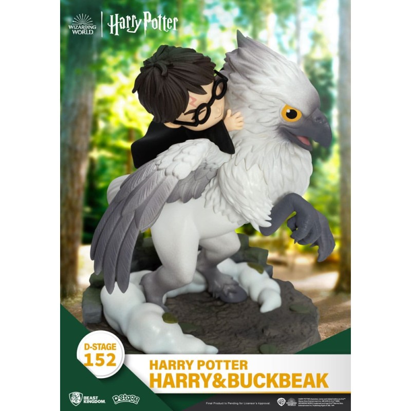Harry Potter diorama PVC D-Stage Harry & Buckbeak 16 cm
