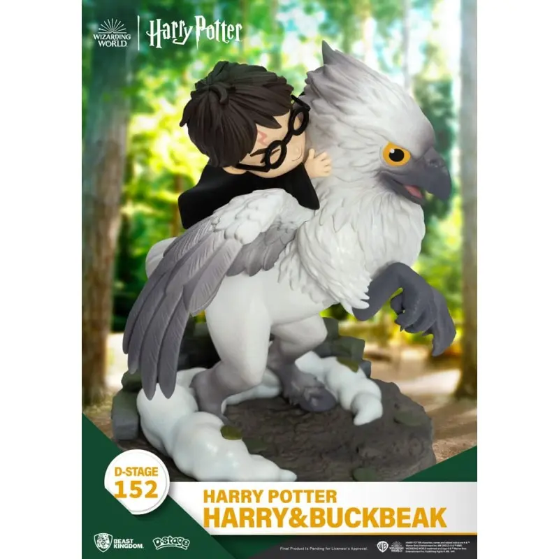 Harry Potter diorama PVC D-Stage Harry & Buckbeak 16 cm | 4711385246551