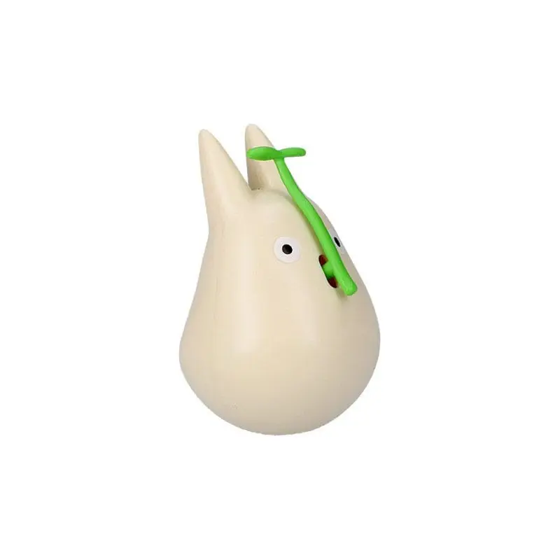 Mon voisin Totoro figurine culbuto Small Totoro with leaf 5 cm | 4970381496630