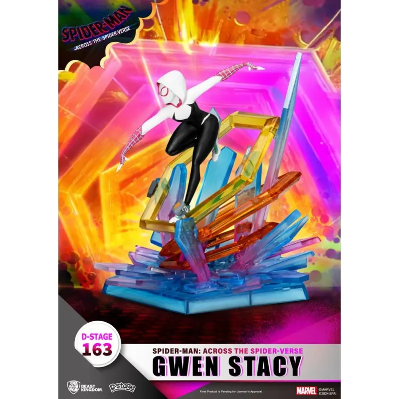 Marvel D-Stage PVC Diorama Spider-Man: Across the Spider-Verse Gwen Stacy 15 cm | 4711385253603