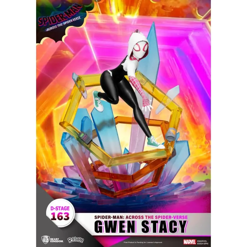 Marvel D-Stage PVC Diorama Spider-Man: Across the Spider-Verse Gwen Stacy 15 cm | 4711385253603