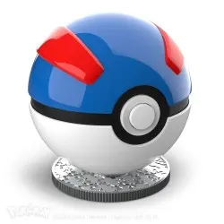 Pokémon réplique métal Diecast Mini Super Ball | 5060178520835