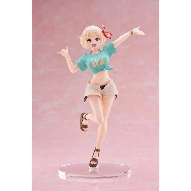 Lycoris Recoil statuette PVC Coreful Chisato Nishikigi Hawaiian Ver. 18 cm  | 0840342402816