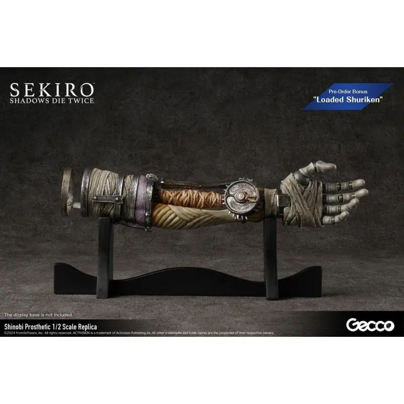 Sekiro: Shadows Die Twice réplique 1/2 Shinobi Prosthetic 32 cm | 4580744650892