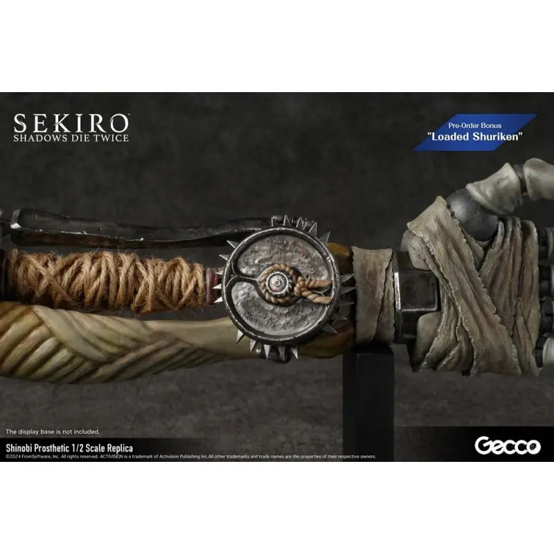 Sekiro: Shadows Die Twice réplique 1/2 Shinobi Prosthetic 32 cm | 4580744650892