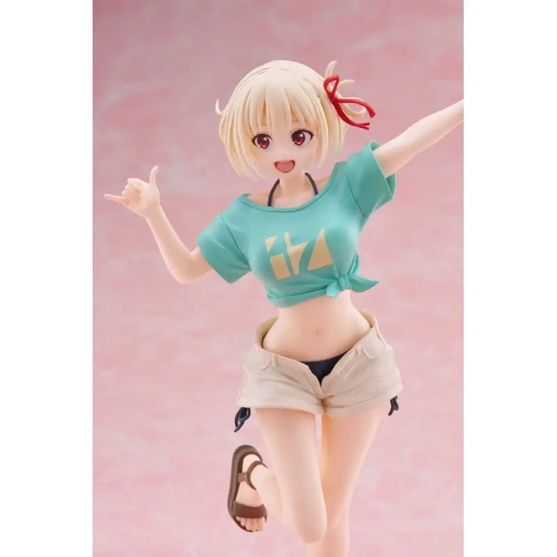 Lycoris Recoil statuette PVC Coreful Chisato Nishikigi Hawaiian Ver. 18 cm  | 0840342402816