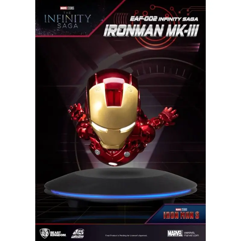 Iron Man 3 diorama lumineux Egg Attack Iron Man Mark III 16 cm | 4711385245097