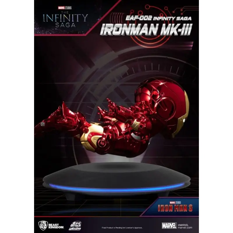 Iron Man 3 diorama lumineux Egg Attack Iron Man Mark III 16 cm | 4711385245097