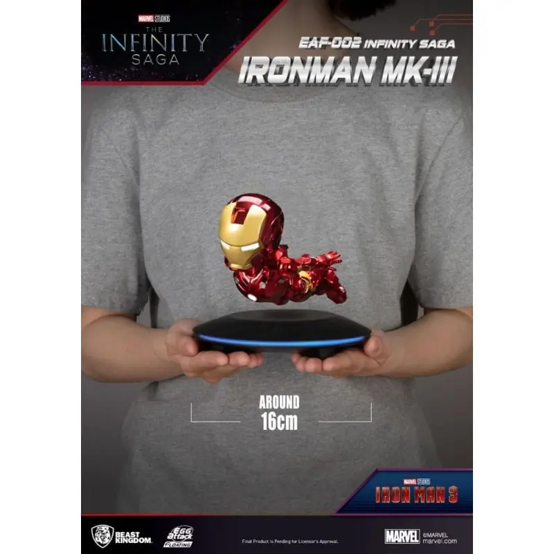 Iron Man 3 diorama lumineux Egg Attack Iron Man Mark III 16 cm | 4711385245097