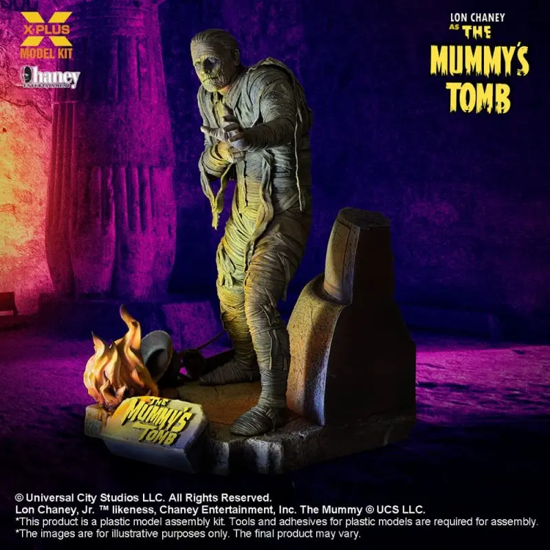 La Tombe de la Momie figurine Plastic Model Kit 1/8 Lon Chaney Jr. as Mummy 23 cm | 4532149021623