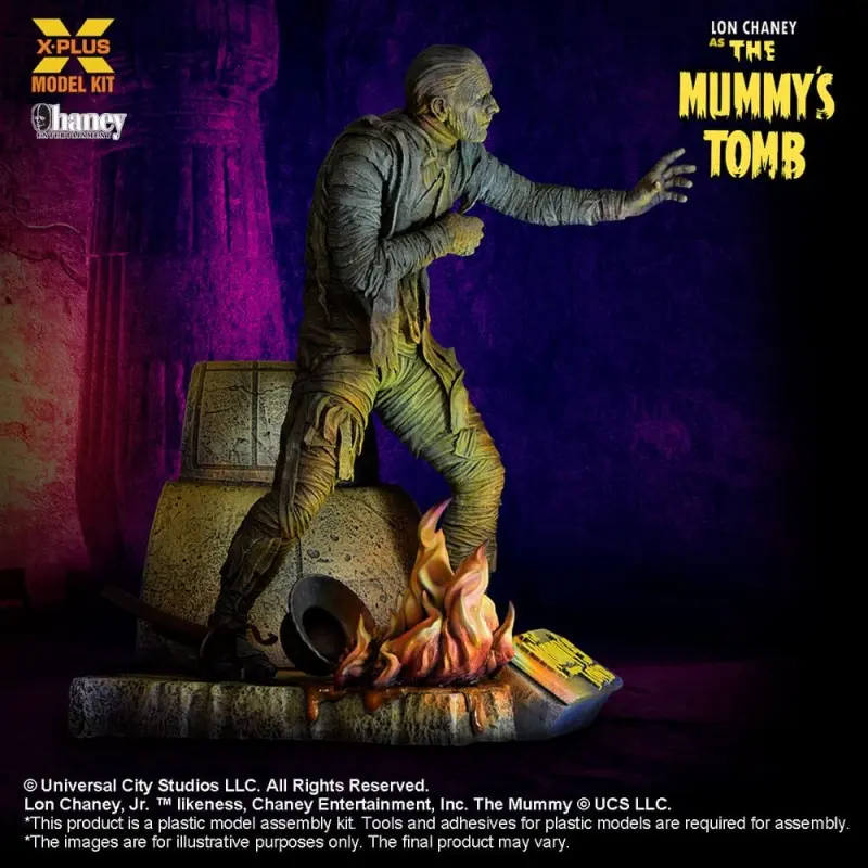 La Tombe de la Momie figurine Plastic Model Kit 1/8 Lon Chaney Jr. as Mummy 23 cm | 4532149021623