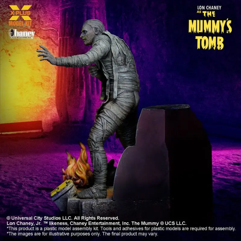 La Tombe de la Momie figurine Plastic Model Kit 1/8 Lon Chaney Jr. as Mummy 23 cm | 4532149021623