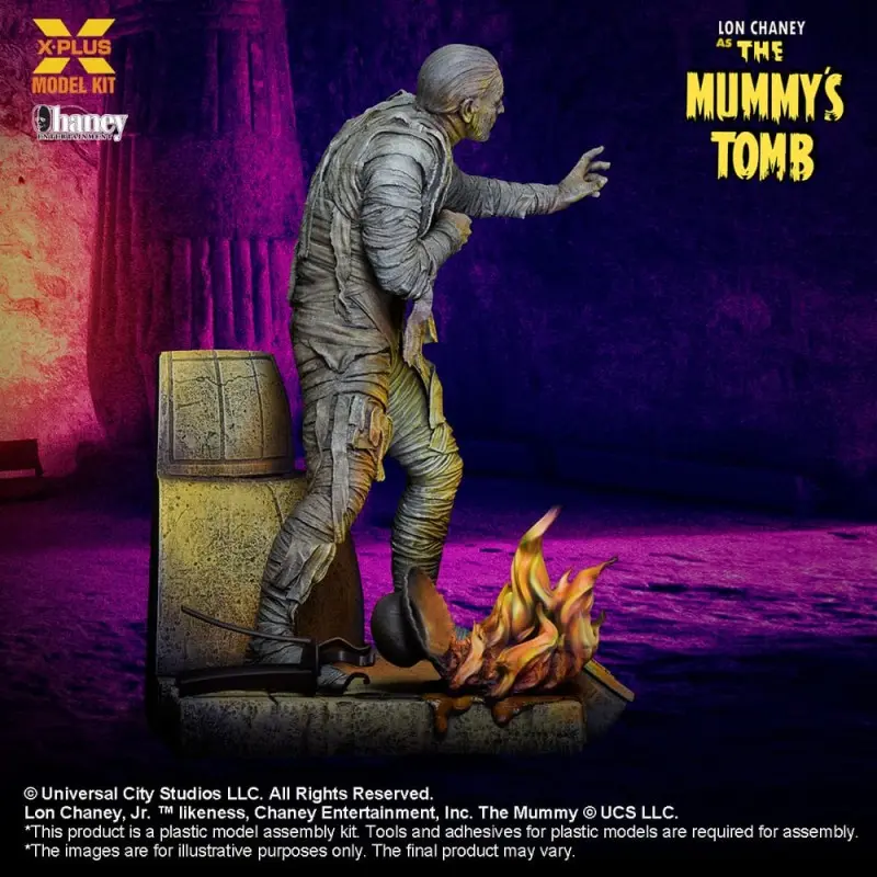 La Tombe de la Momie figurine Plastic Model Kit 1/8 Lon Chaney Jr. as Mummy 23 cm | 4532149021623