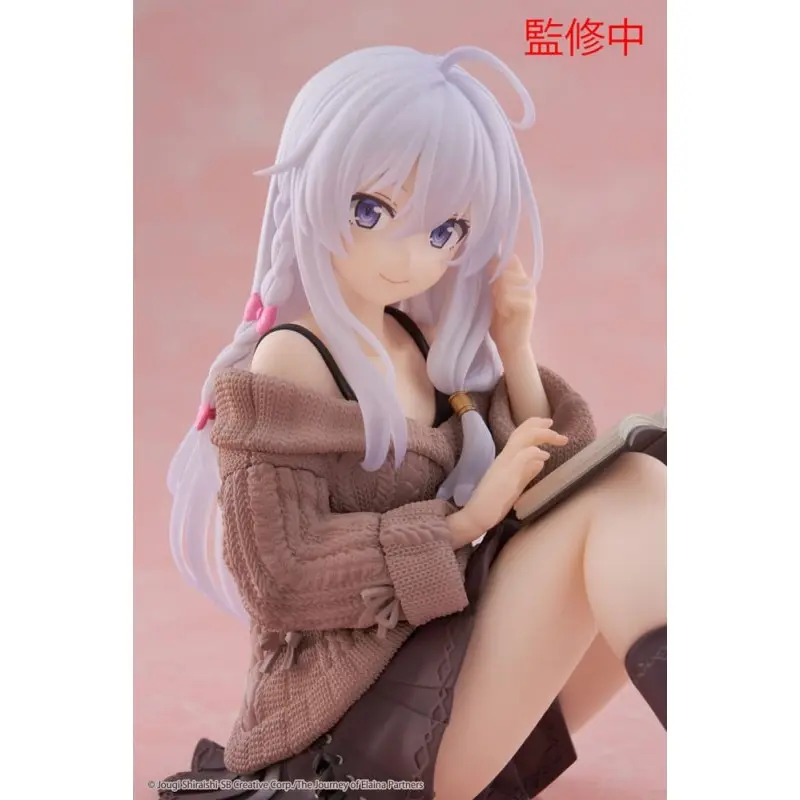 Wandering Witch: The Journey of Elaina statuette PVC Desktop Cute Figure Elaina Casual Clothes Ver. 13 cm      | 0000828358130