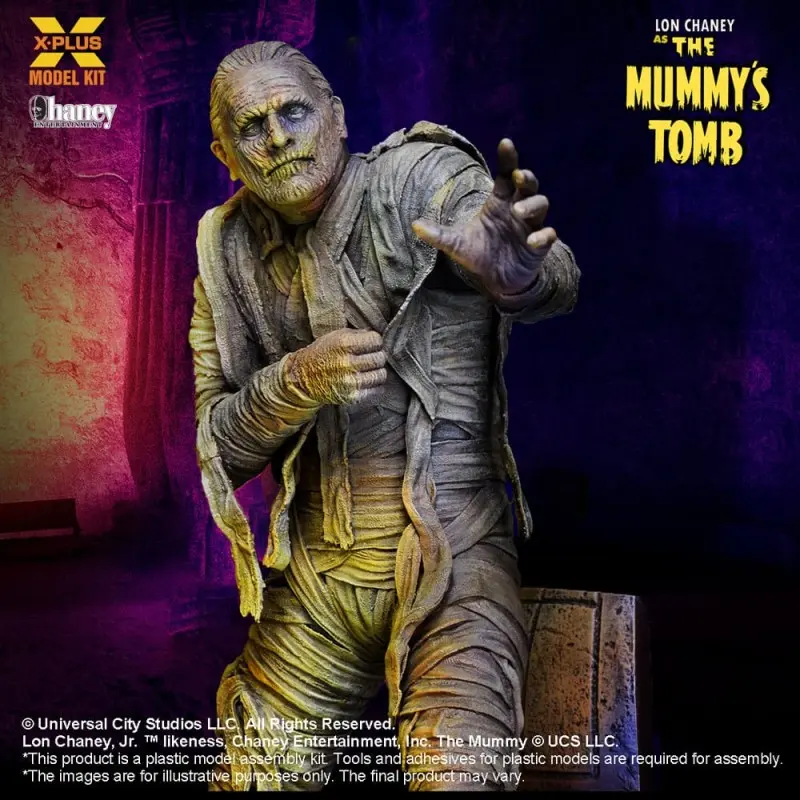 La Tombe de la Momie figurine Plastic Model Kit 1/8 Lon Chaney Jr. as Mummy 23 cm | 4532149021623
