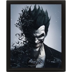 Batman Arkham Origins posters effet 3D encadré Batman vs. Joker 26 x 20 cm (pack de 3)