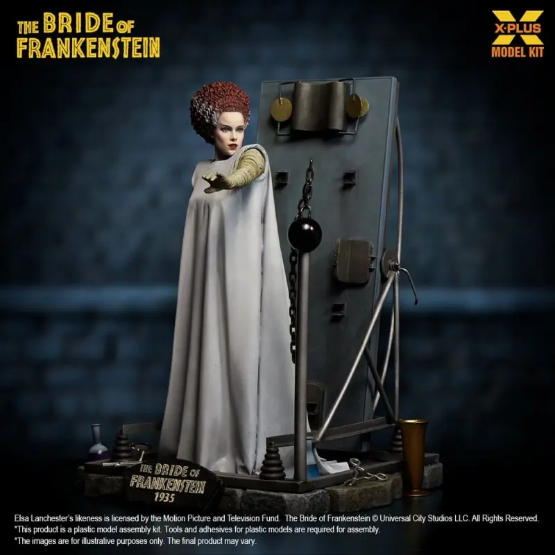 La Fiancée de Frankenstein figurine Plastic Model Kit 1/8 Bride of Frankenstein 21 cm | 4532149022385